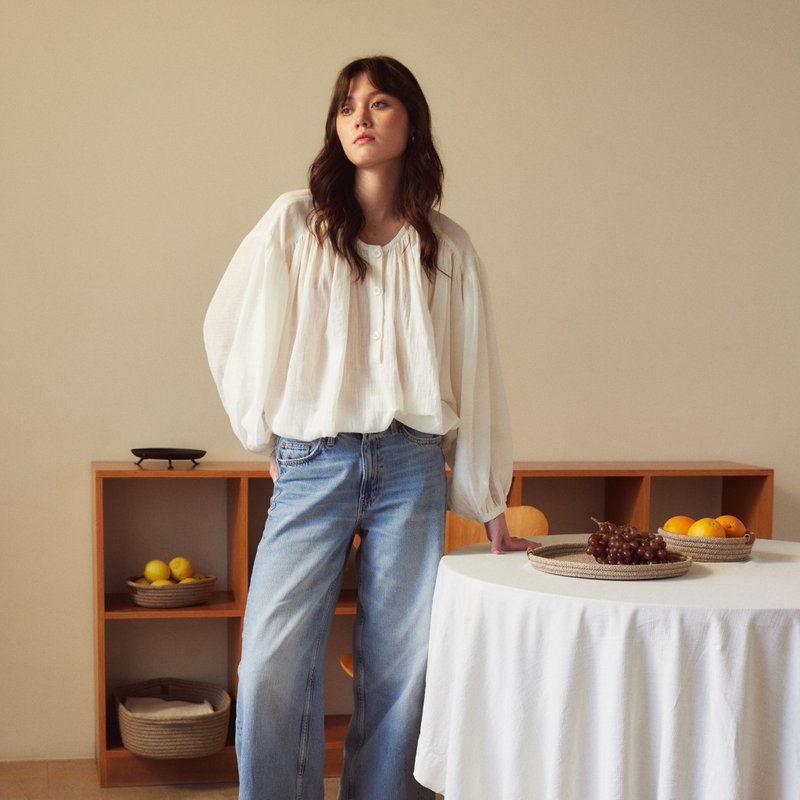 ANNE TOP - 女装上衣 - 其他材质 