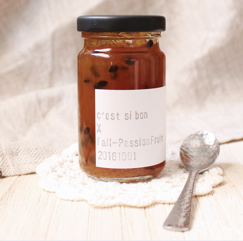 手工果酱 x 深秋 Fall - Passion Fruit - 果酱/抹酱 - 新鲜食材 橘色