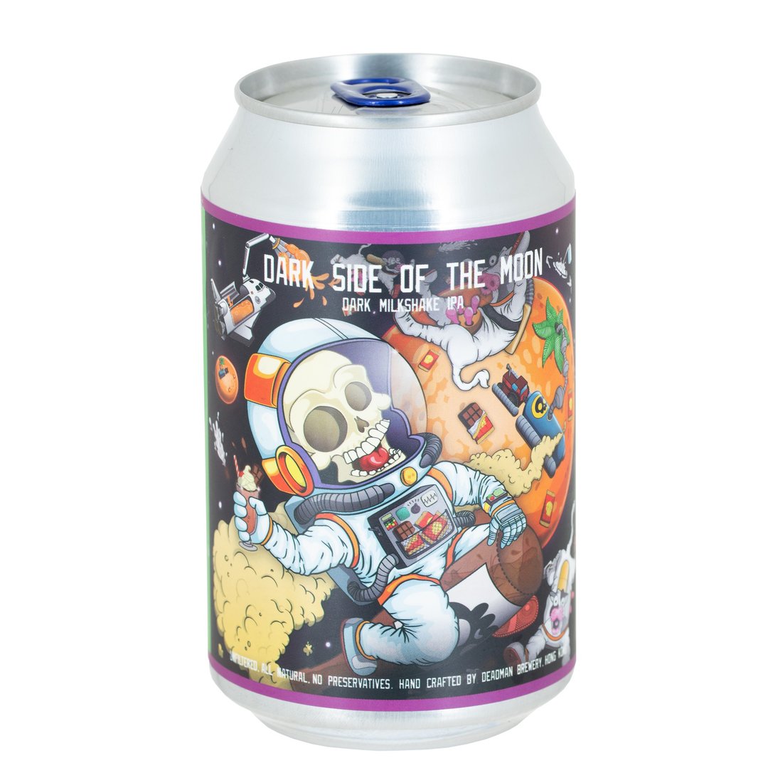 【香港手工啤酒】Dark Side of the Moon - Dark Milkshake IPA - 酒类 - 其他金属 