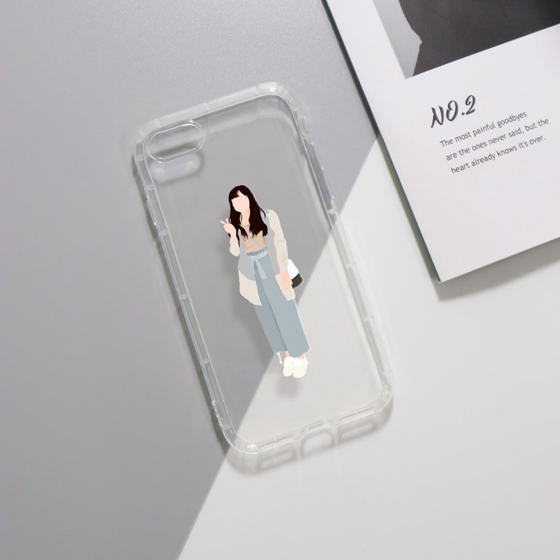 颜绘设计师29 定制化手机壳 空压壳 照片 情侣手机壳 订做 订制 - 手机壳/手机套 - 塑料 透明