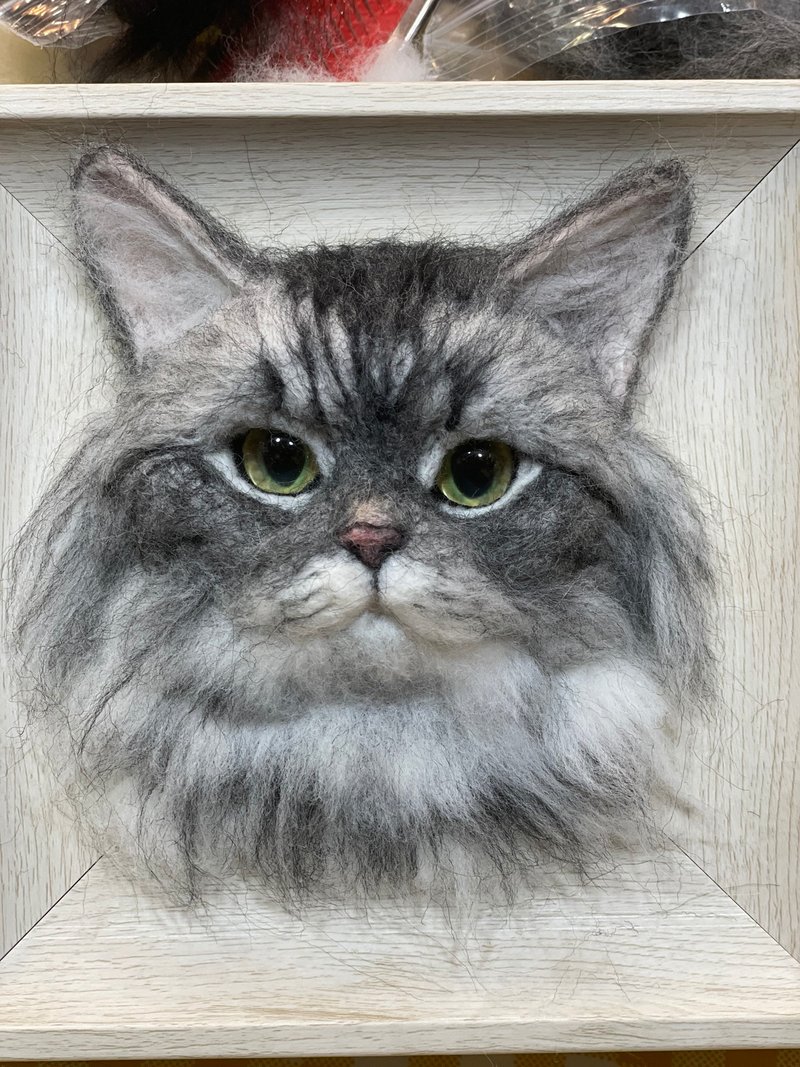 羊毛毡半立体相框 - 画框/相框 - 羊毛 