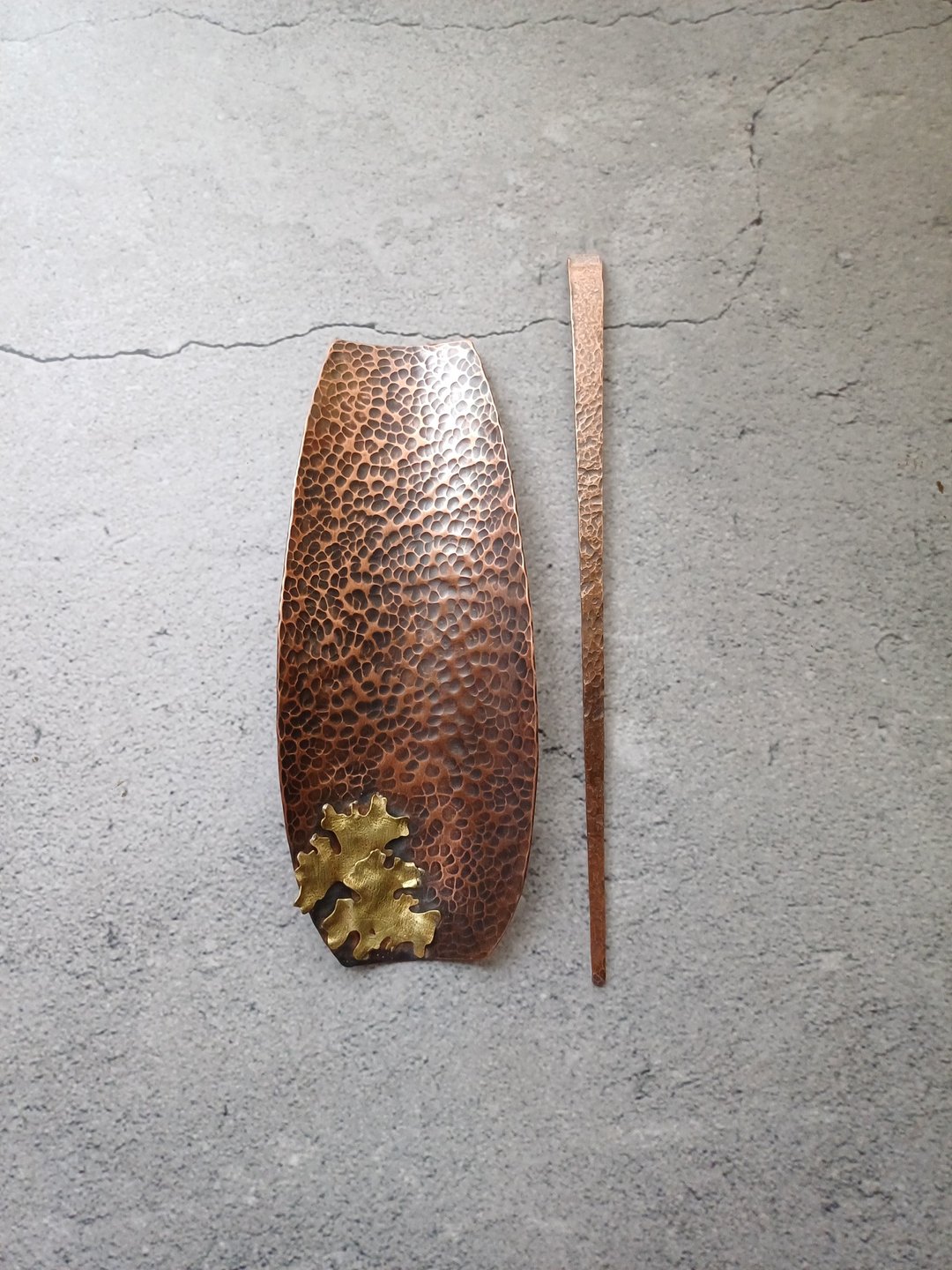 手制茶则茶拨_地衣 - 茶具/茶杯 - 铜/黄铜 咖啡色