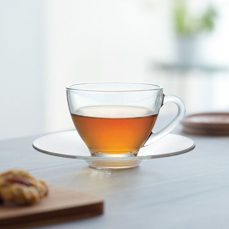 Cosmo系列 玻璃茶杯 200ml - 茶具/茶杯 - 玻璃 白色