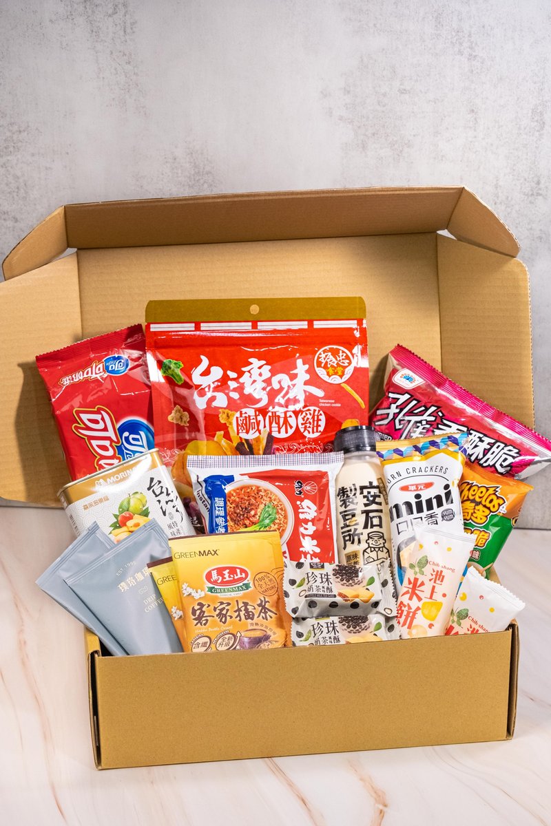 【HAPPY 2025】台湾特色零食箱 | 精选风味 - 零食/点心 - 新鲜食材 多色