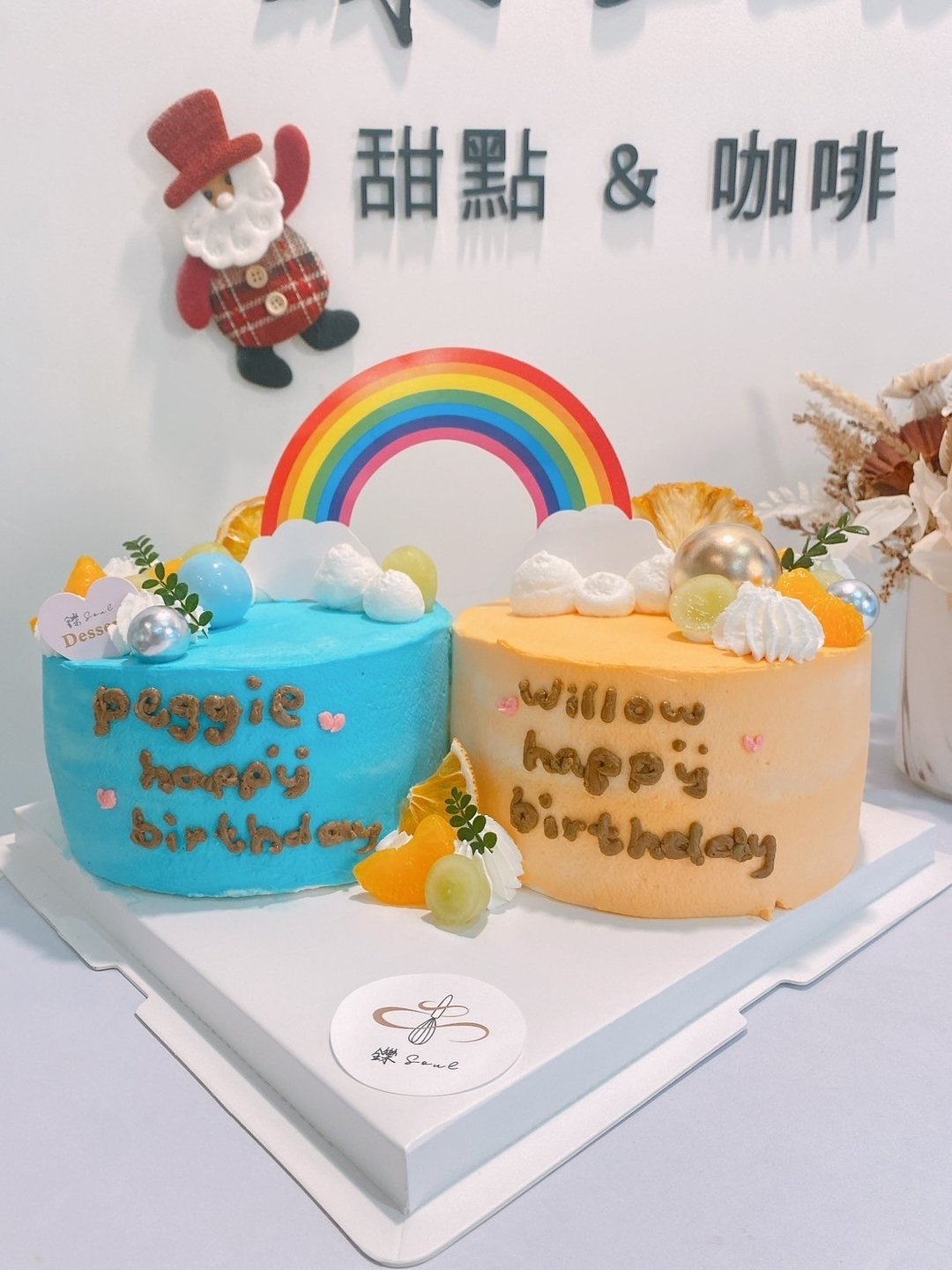 双胞胎蛋糕 定制化蛋糕 定制化 生日蛋糕 蛋糕 甜点 铄甜点 纪念 - 蛋糕/甜点 - 新鲜食材 