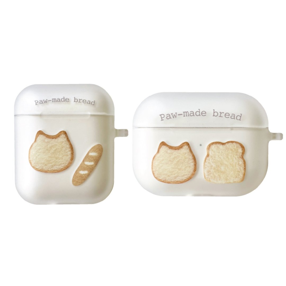 Pawmade 面包 Airpods 盒 - 耳机收纳 - 硅胶 白色