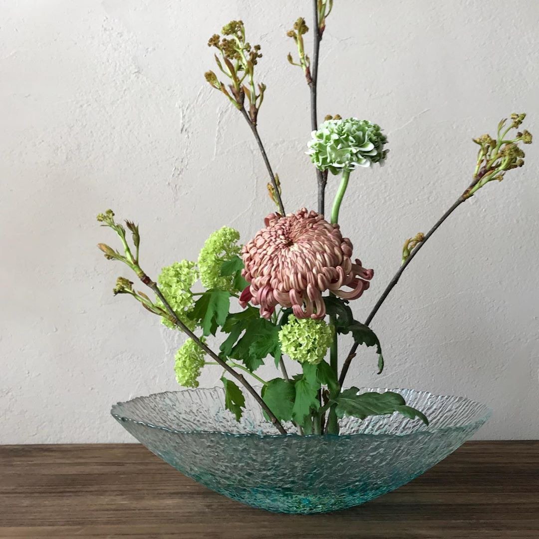 日本津轻 手作朝露水滴琉璃钵 - 花瓶/陶器 - 玻璃 透明