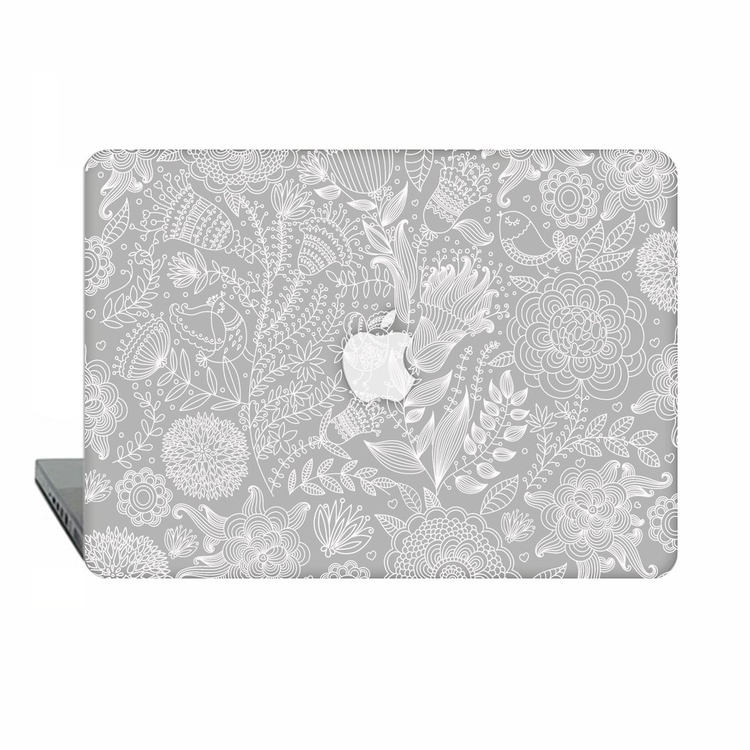 Macbook 保护壳 Macbook Pro Retina 13 保护壳 MacBook Air 13 保护壳 Macbook Pro M2 1936 - 平板/电脑保护壳 - 塑料 白色