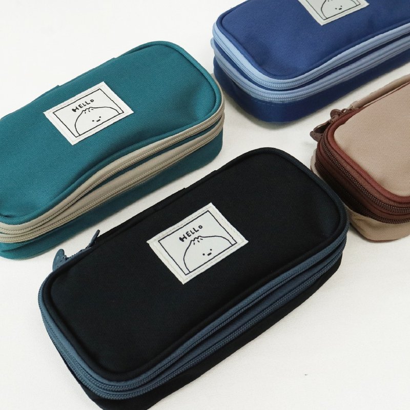 简单生活系列 CPC-171 小呸角双层国民包笔袋 - 铅笔盒/笔袋 - 其他人造纤维 