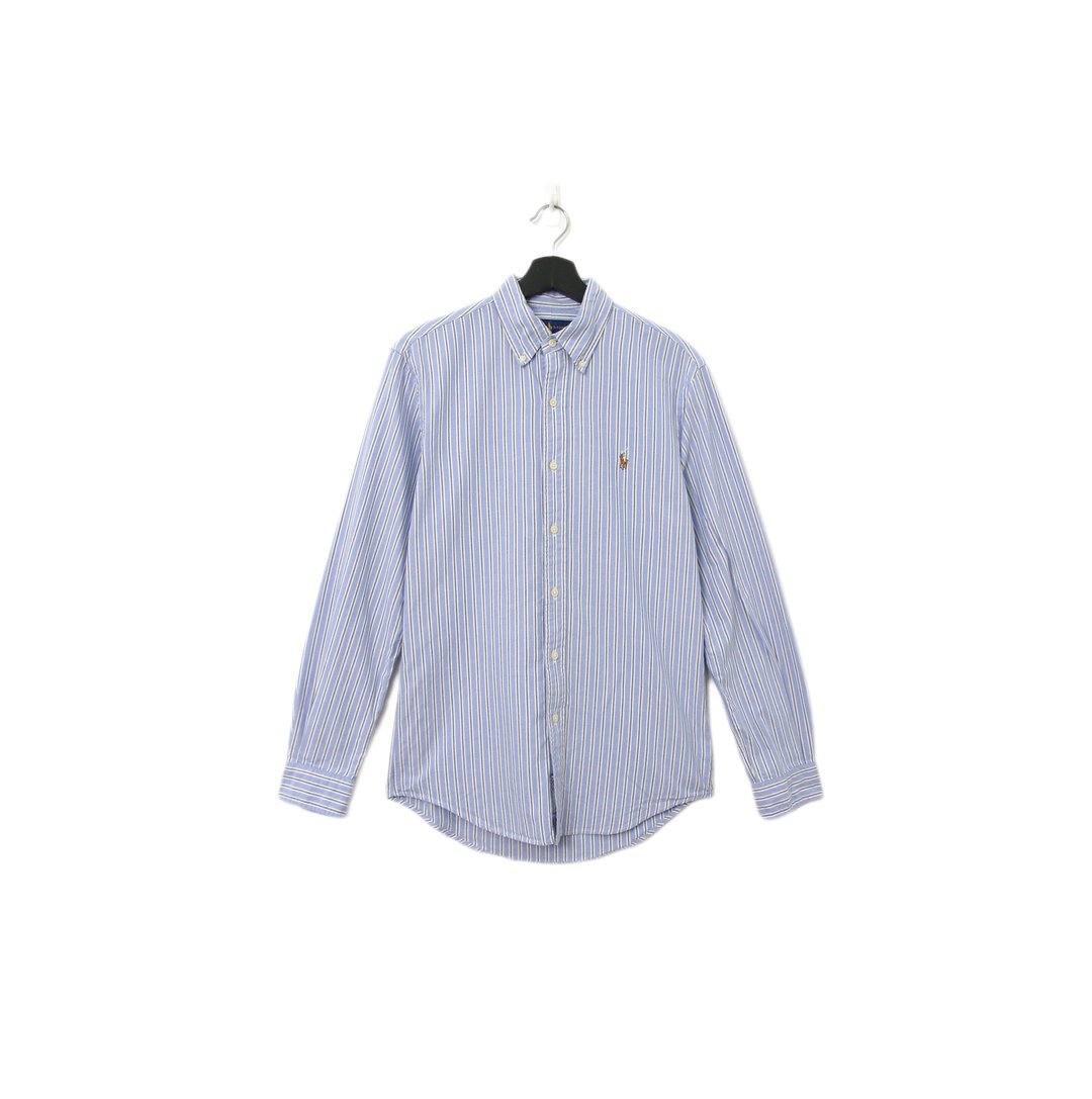 Back to Green-品牌衬衫 Polo蓝白黑条纹 日常LP-11vintage shirt - 男装衬衫 - 棉 