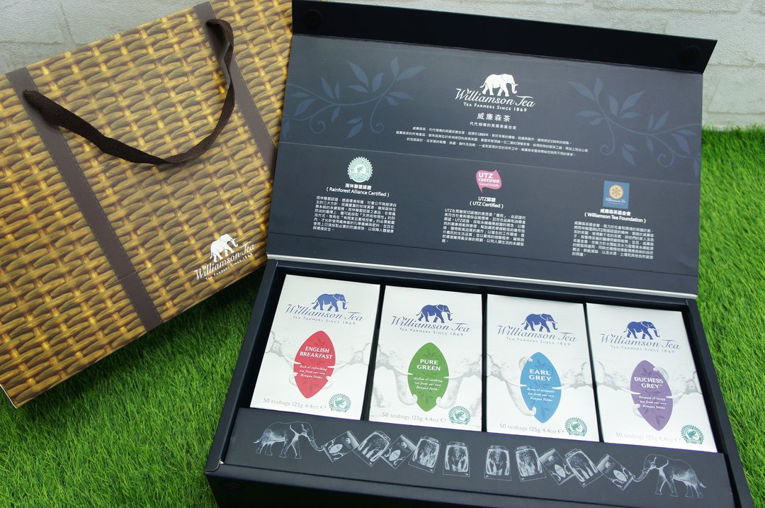 【年节礼盒】英式经典--威廉森茶茶包礼盒 - 茶 - 新鲜食材 蓝色