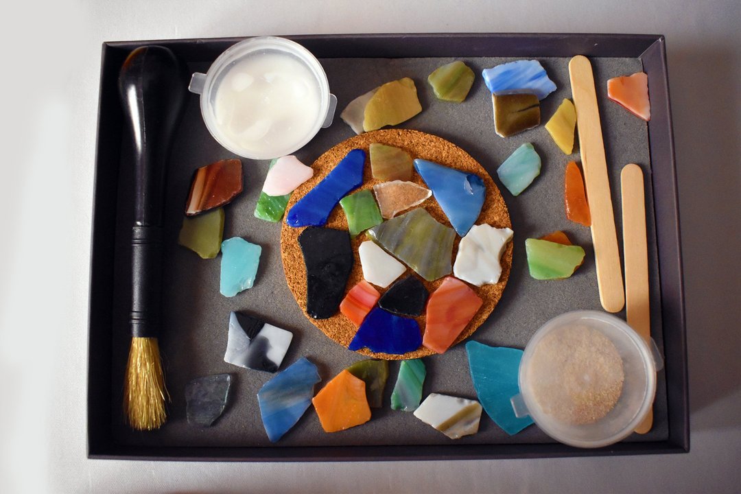 Tile Mosaics Craft Kit | DIY Mosaics Kit - 桌游/玩具 - 其他材质 多色