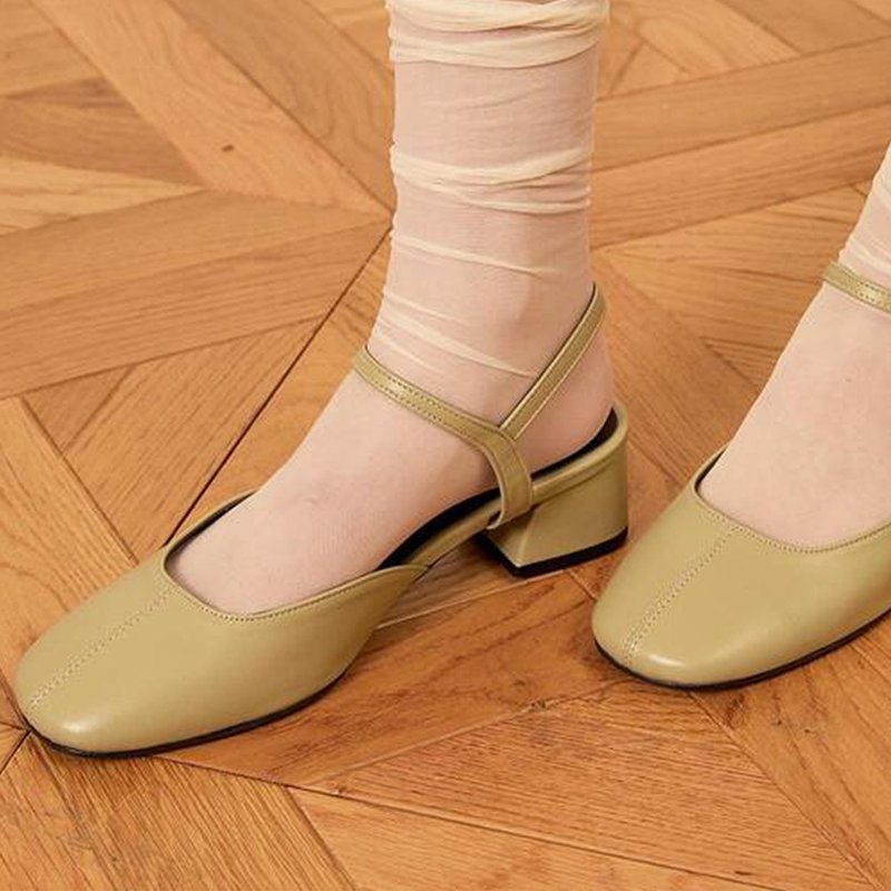 PRE-ORDER SPUR 露跟高跟鞋 SS7008 (Mint) - 其他女款皮鞋 - 其他材质 