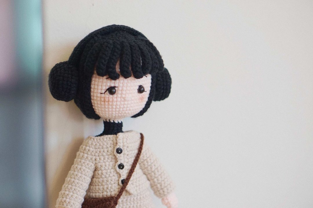 Digital Download - PDF | Crochet amigurumi pattern Woo Young Woo - Logo 设计/图案设计 - 其他材质 