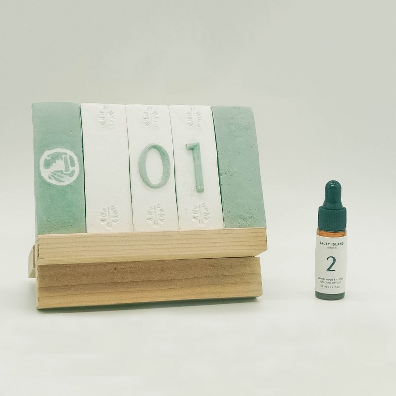 东引门牌扩香石与香氛套组5ML - 香薰/精油/线香 - 其他材质 多色