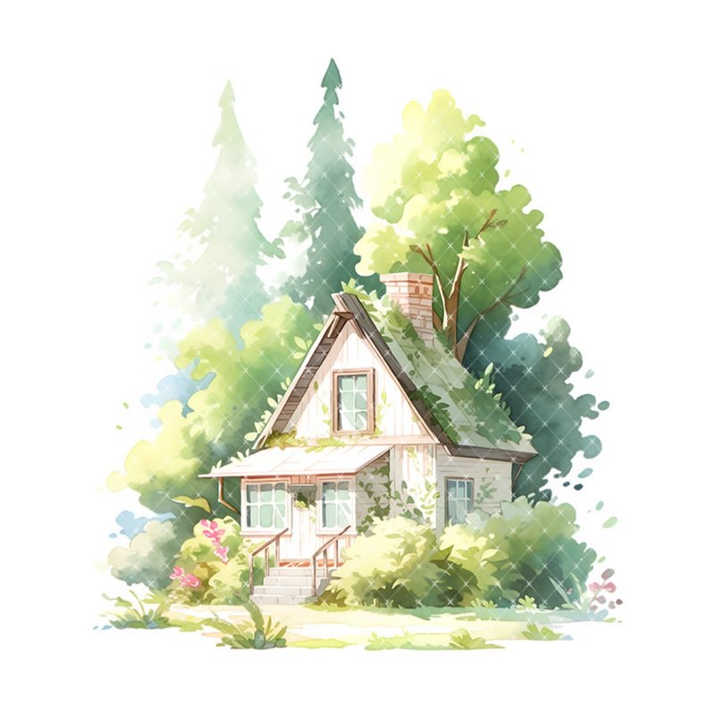 林野绿 PET 纸胶带 贝壳光 - 纸胶带 - 其他材质 多色