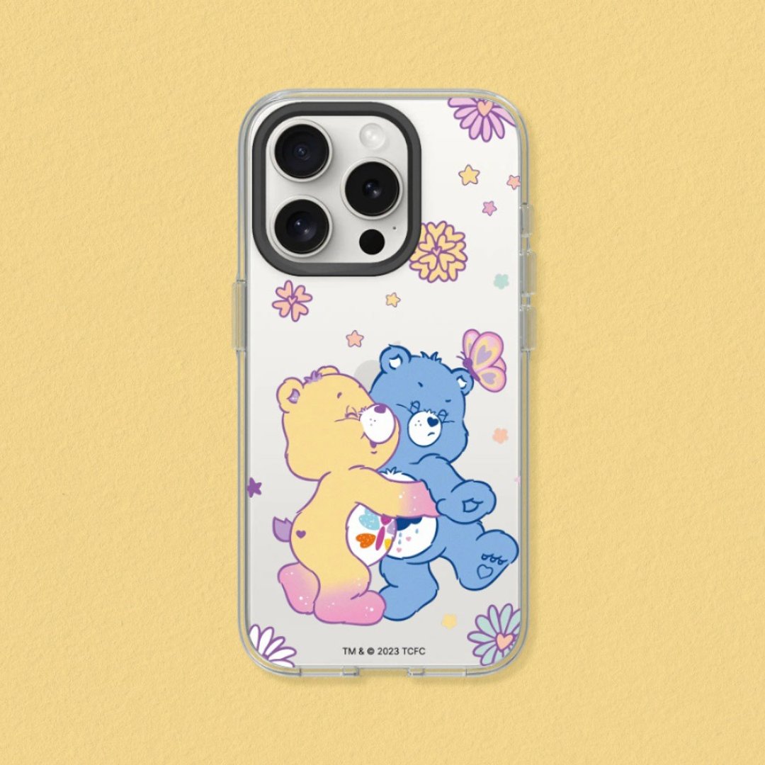Clear透明防摔手机壳∣Care Bears/抱一个 for iPhone - 手机壳/手机套 - 塑料 透明