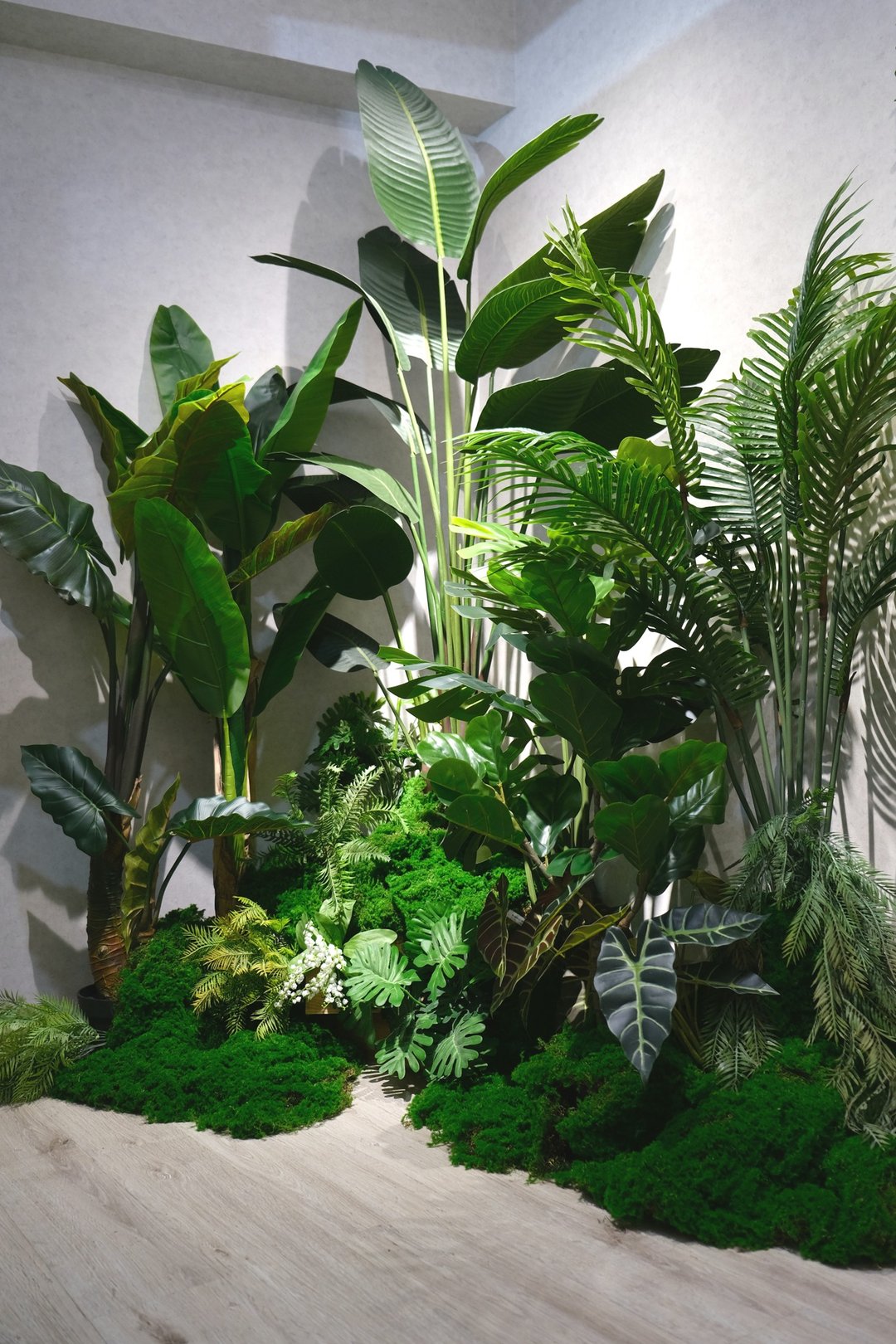 人造地景设计 商业绿植设计 - 植栽/盆栽 - 防水材质 绿色