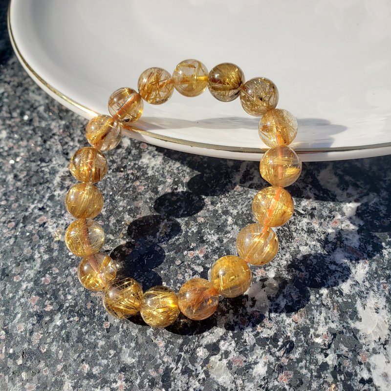 金钛晶10mm手链 - 手链/手环 - 水晶 