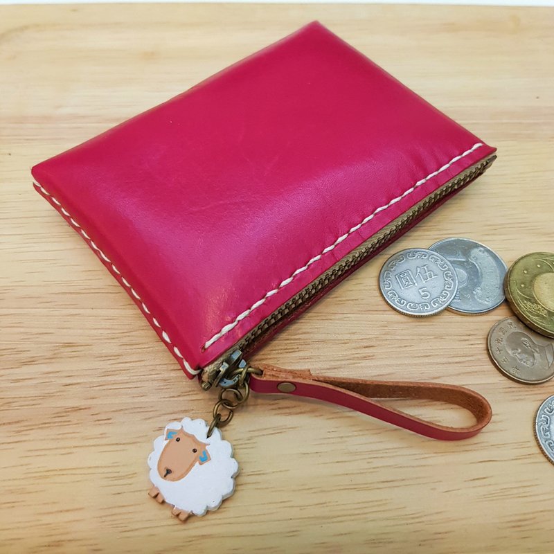 零钱包_纯牛皮_动物挂饰_可打英文名字 - 零钱包 - 真皮 多色