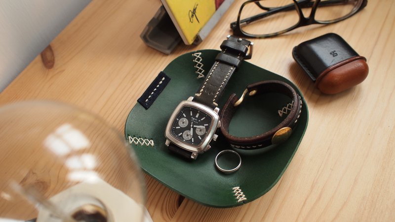 定制化皮革饰品盘 / 收纳盘 - 收纳用品 - 真皮 多色