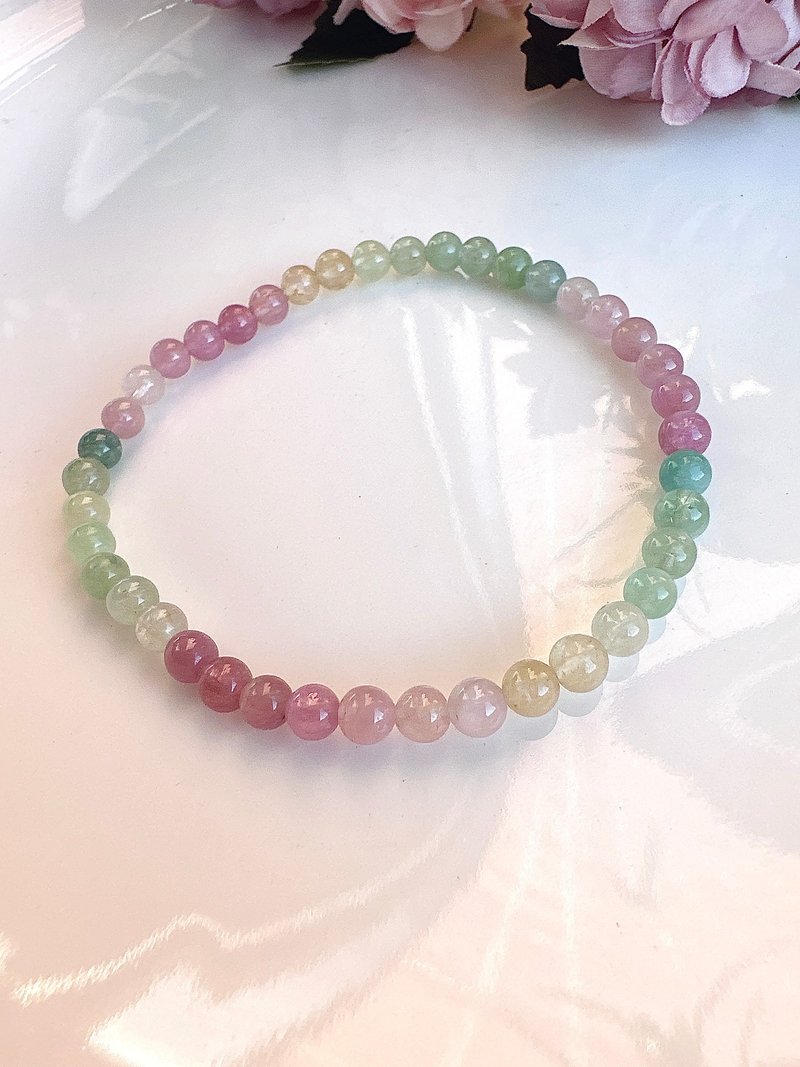 心忱-糖果碧玺串串 - 手链/手环 - 水晶 多色