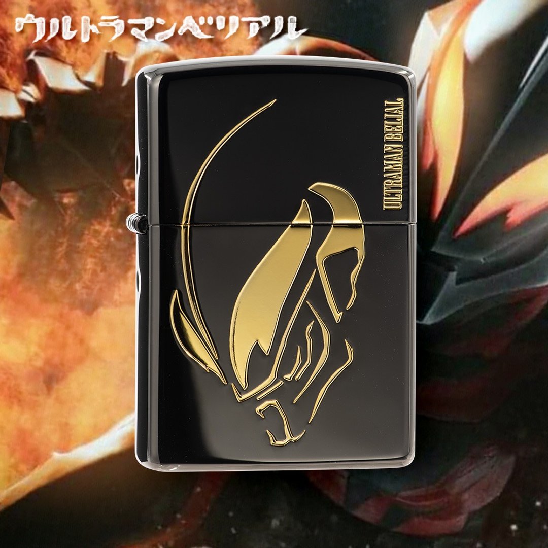【ZIPPO官方旗舰店】超人力霸王-BK防风打火机 ZA-6-U06 - 其他 - 铜/黄铜 黑色