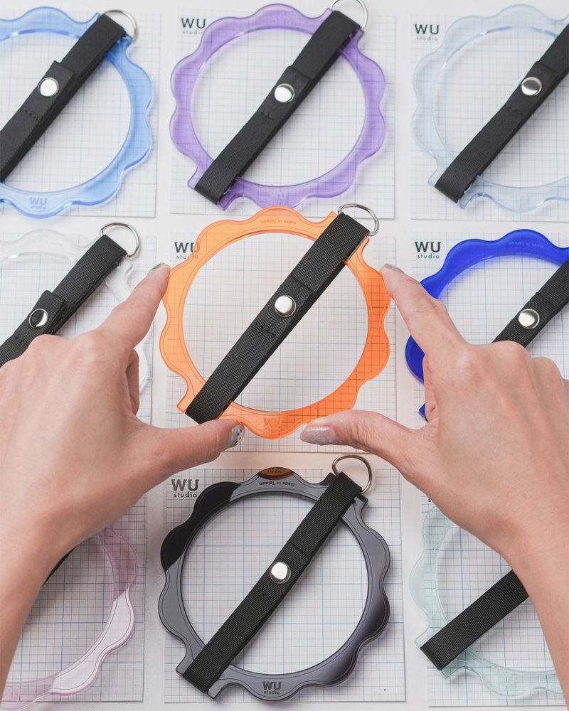 升级版 - 吊饰手摇饮料杯套 - 随行杯提袋/水壶袋 - 压克力 多色