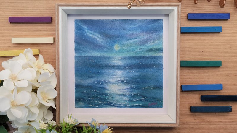 【让我为你画一封信 冰淇淋海 月光版】 - 海报/装饰画/版画 - 纸 