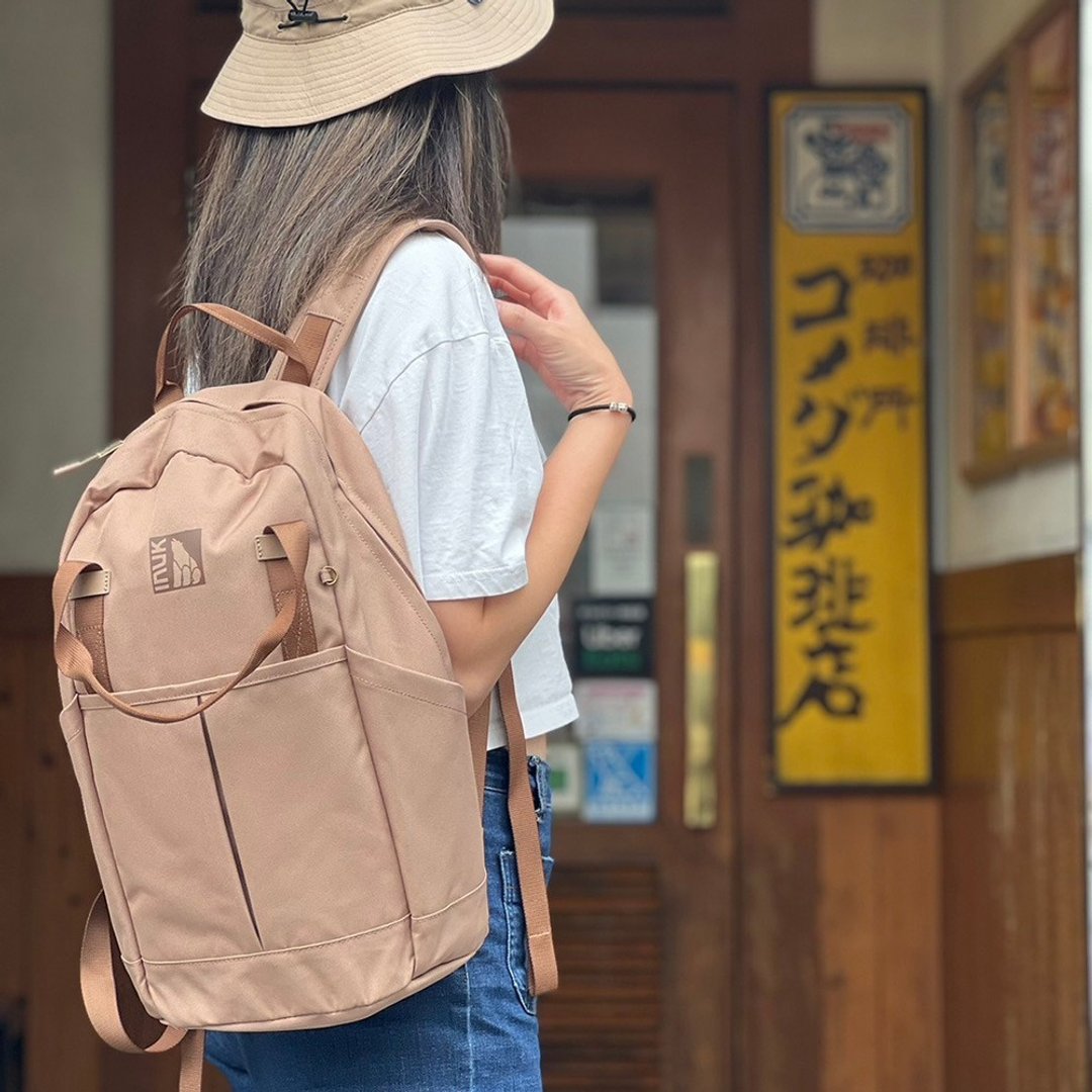 环保调色板 我的提提包  Eco Primary  Kooteney2 卡布玫瑰 13.7L - 后背包/双肩包 - 环保材料 粉红色