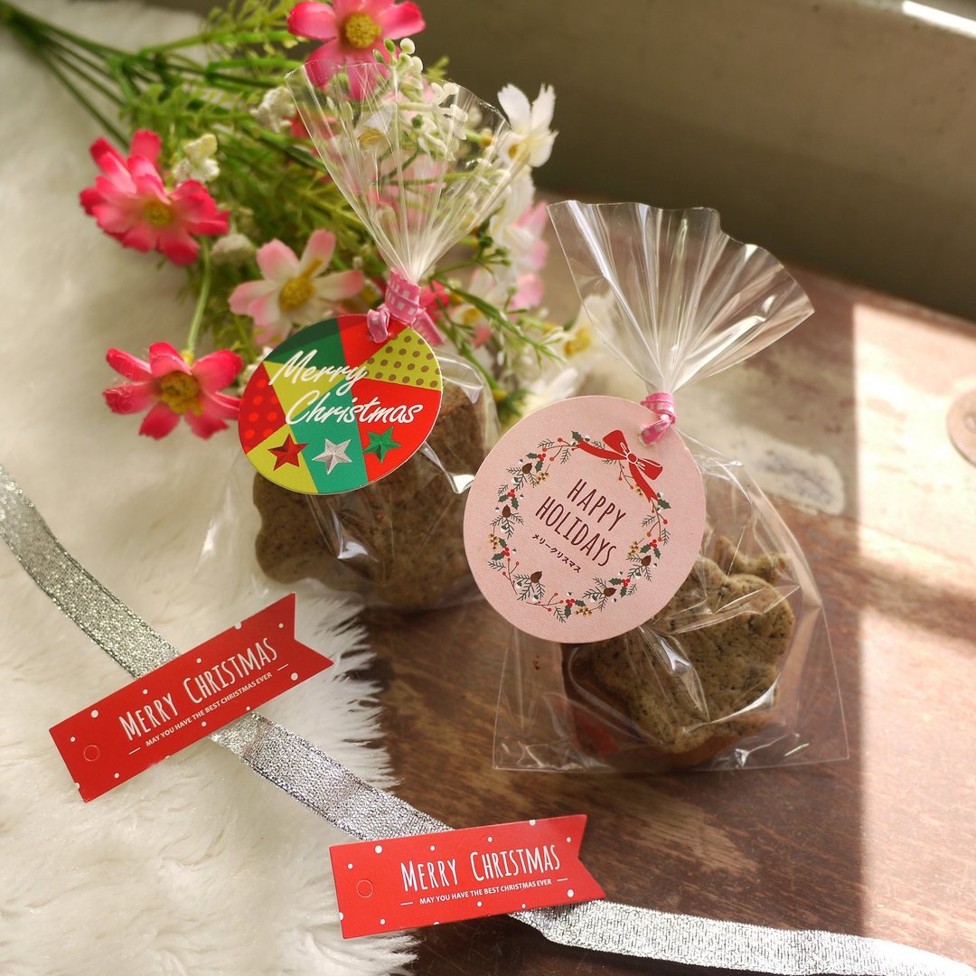 圣诞节限定 惊喜小礼包-手工饼干   交换礼物/纪念日/派对/耶诞 - 手工饼干 - 新鲜食材 红色