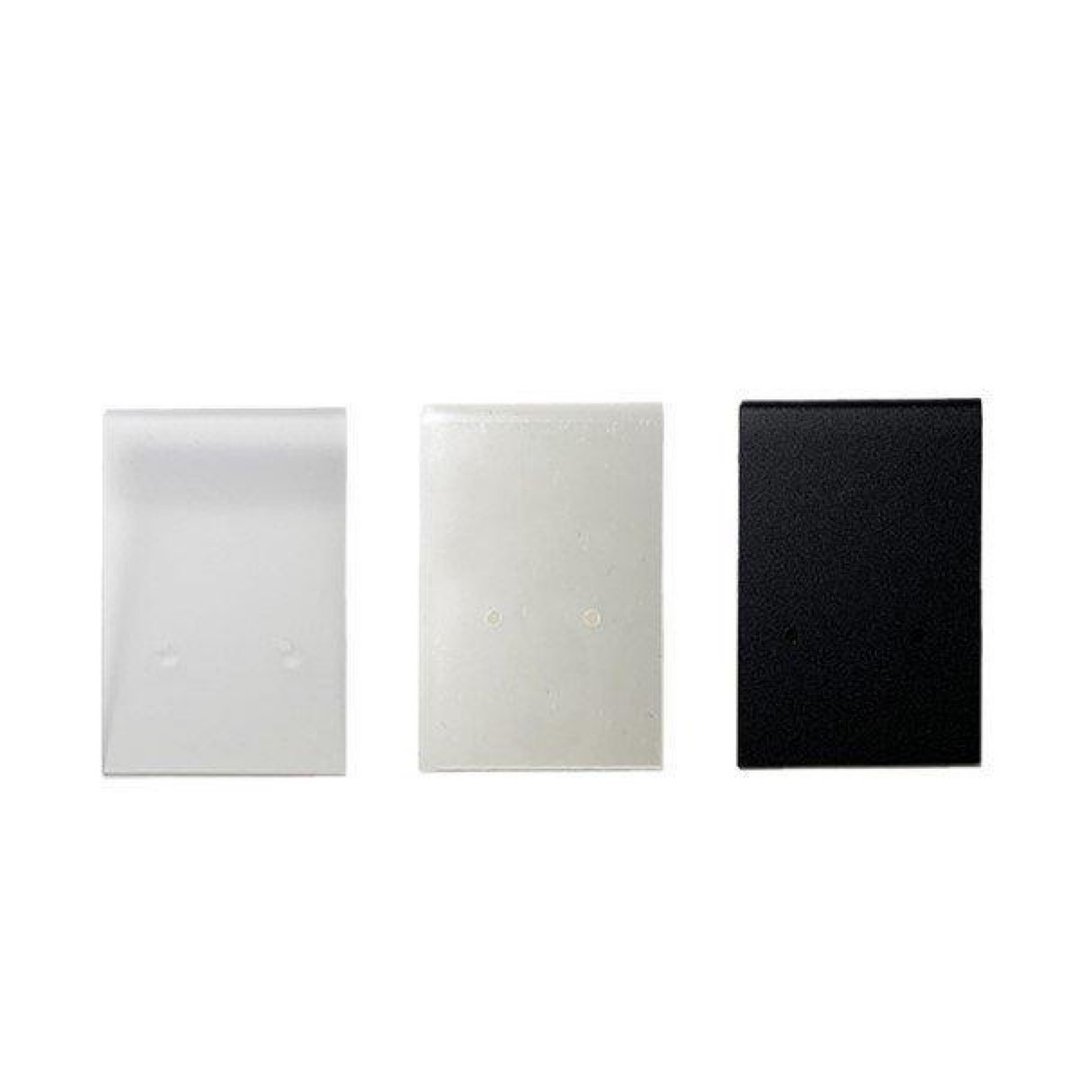 Earring mount 10 pieces OEM available 3color - 收纳用品 - 塑料 黑色