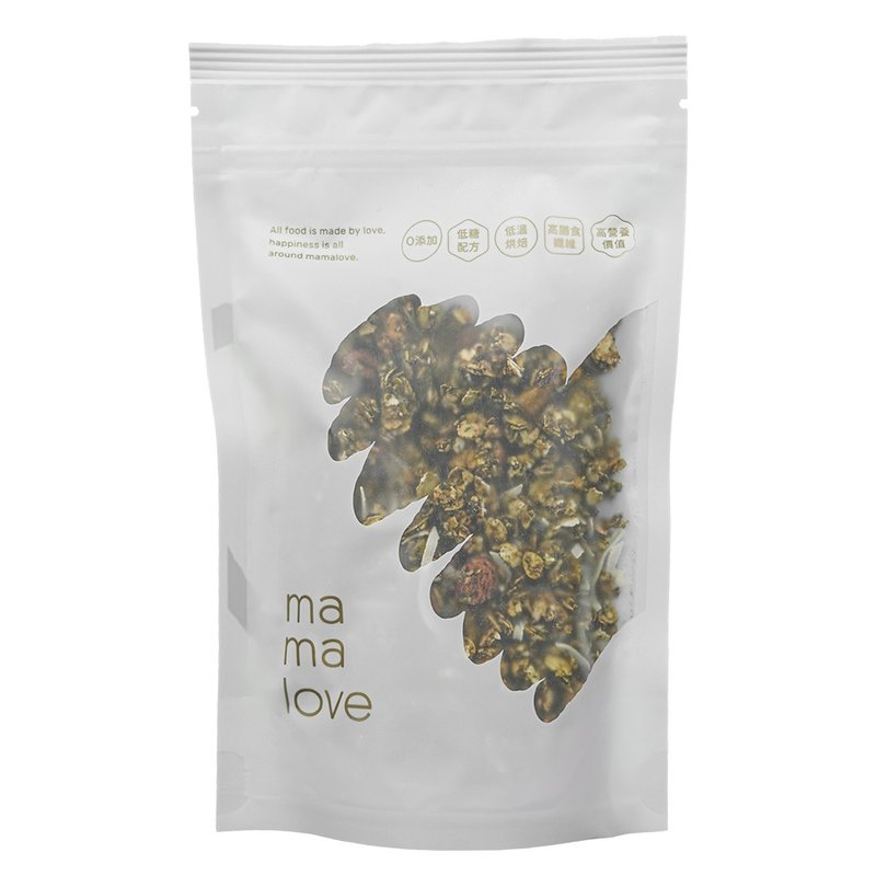 抹茶红豆烤燕麦 - 零食/点心 - 新鲜食材 绿色