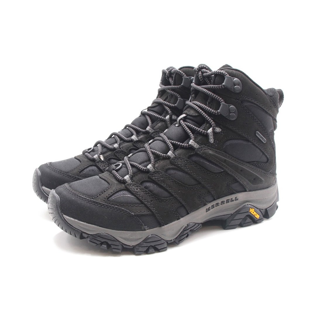 MERRELL(男)MOAB 3 APEX MID防水健行高筒登山鞋 男鞋-黑色 - 男款运动鞋/球鞋 - 防水材质 