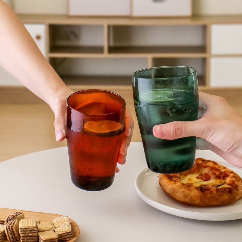 400ml新台味color啤酒杯-清透/琥珀/湖绿 - 玻璃杯 - 玻璃 透明