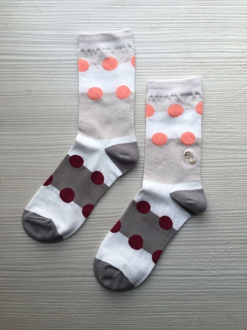 【NEW】1813GY - 袜子 - 聚酯纤维 灰色