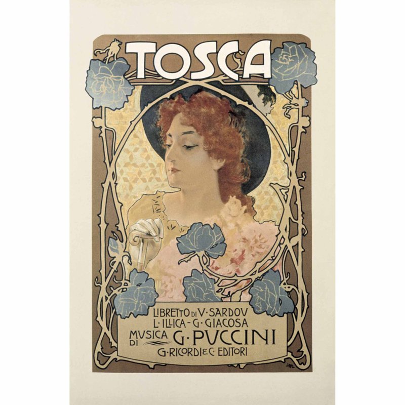 意大利 IFI 海报 托斯卡 - 墙贴/壁贴 - 纸 多色