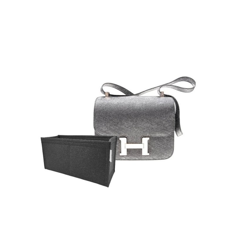 【香港制造|韩国绒布】手制内袋 Hermes-Constance New 24cm - 化妆包/杂物包 - 其他材质 多色