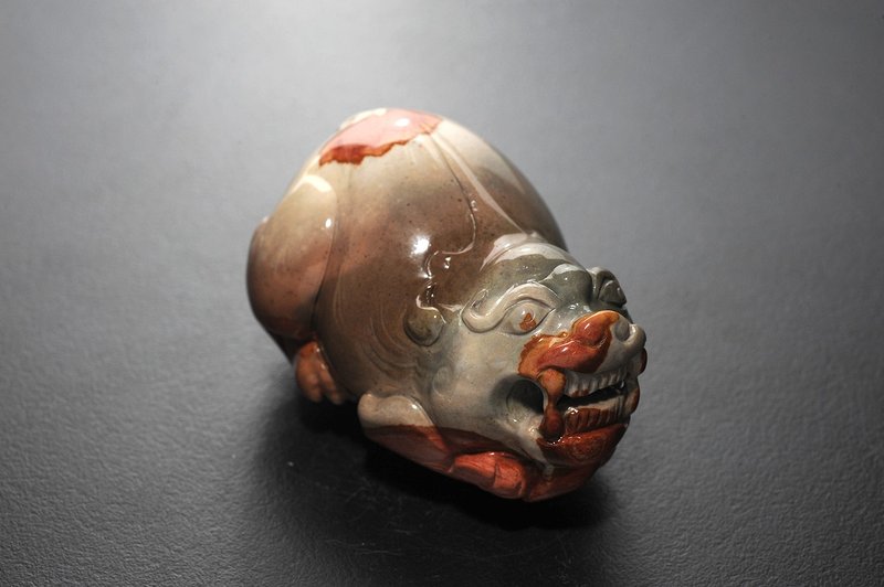 海洋碧玉貔貅  矿石/水晶/灵修/开运/招财/破煞/防小人 - 摆饰 - 宝石 