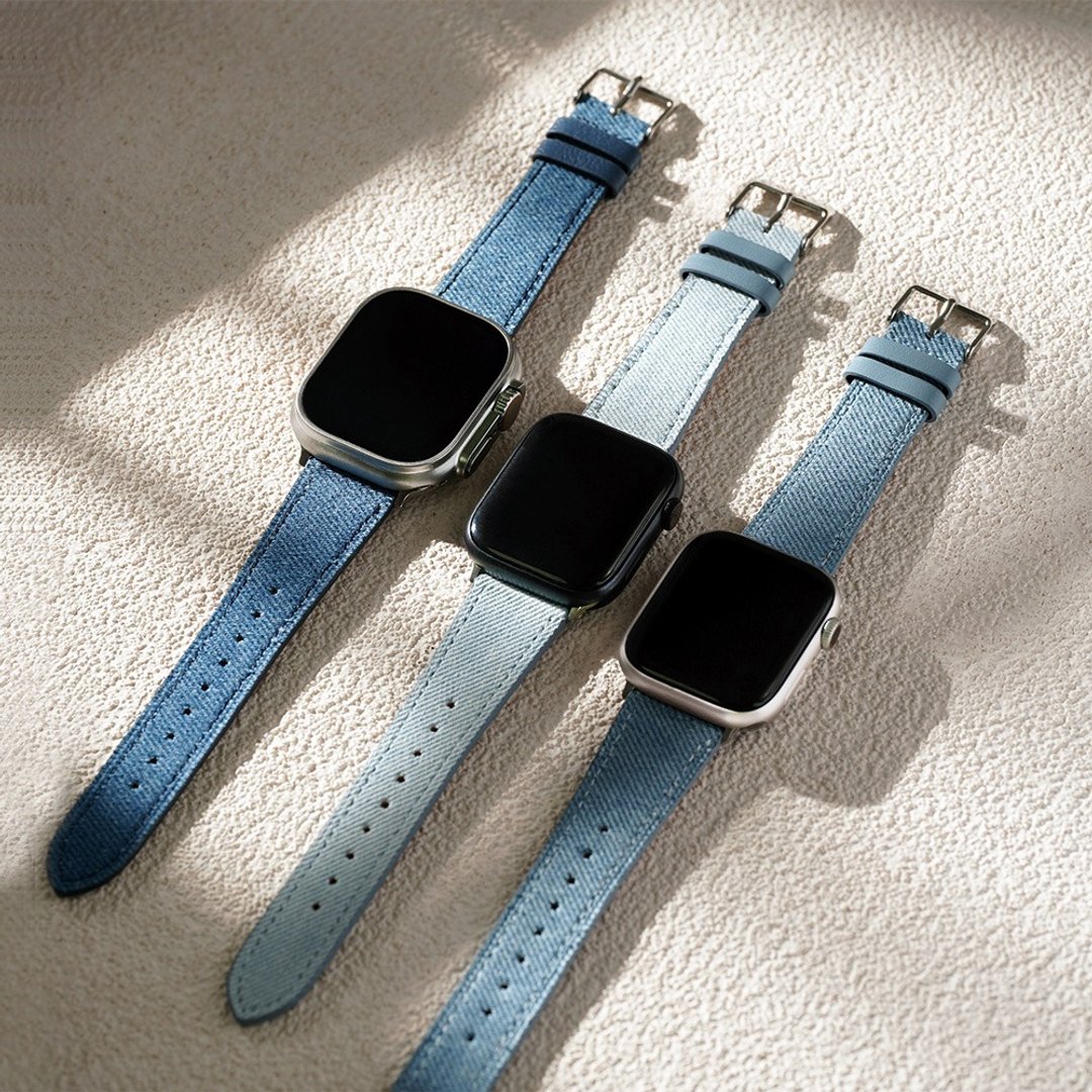 Apple watch - 车线牛仔苹果表带 - 其他 - 真皮 