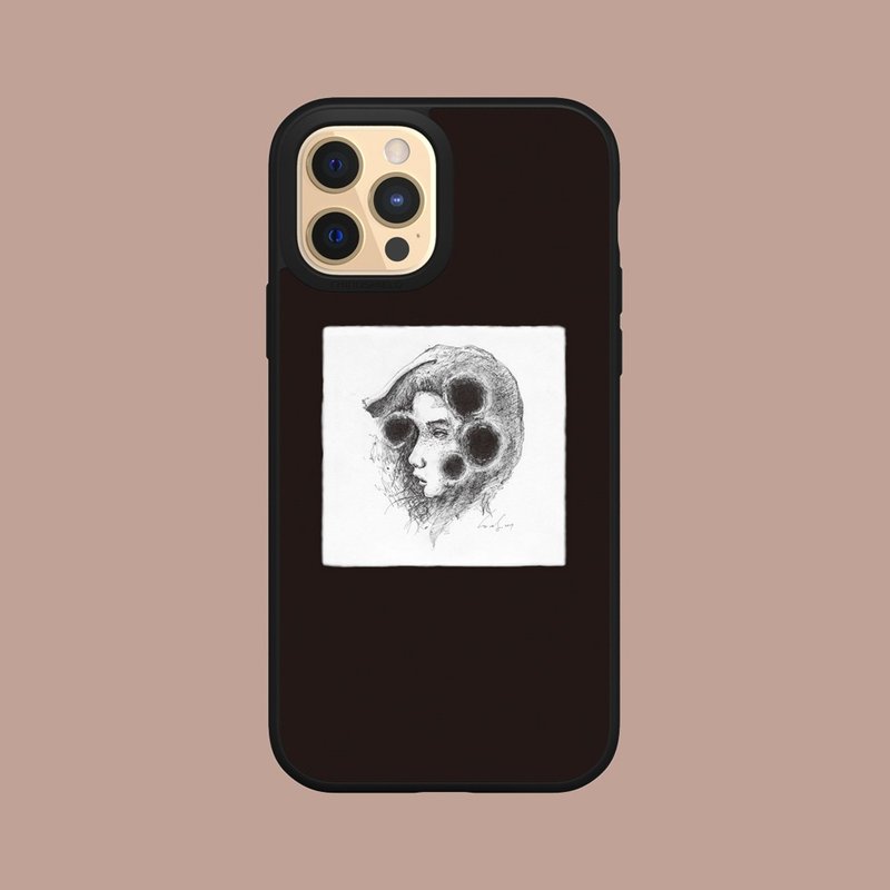 派对开始/ 犀牛盾-防摔 iPhone15/14/13/12/11/pro手机壳 - 手机壳/手机套 - 塑料 黑色