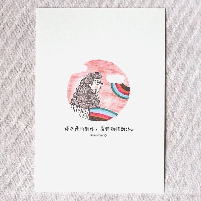 我在想你明信片-C120 - 卡片/明信片 - 纸 多色