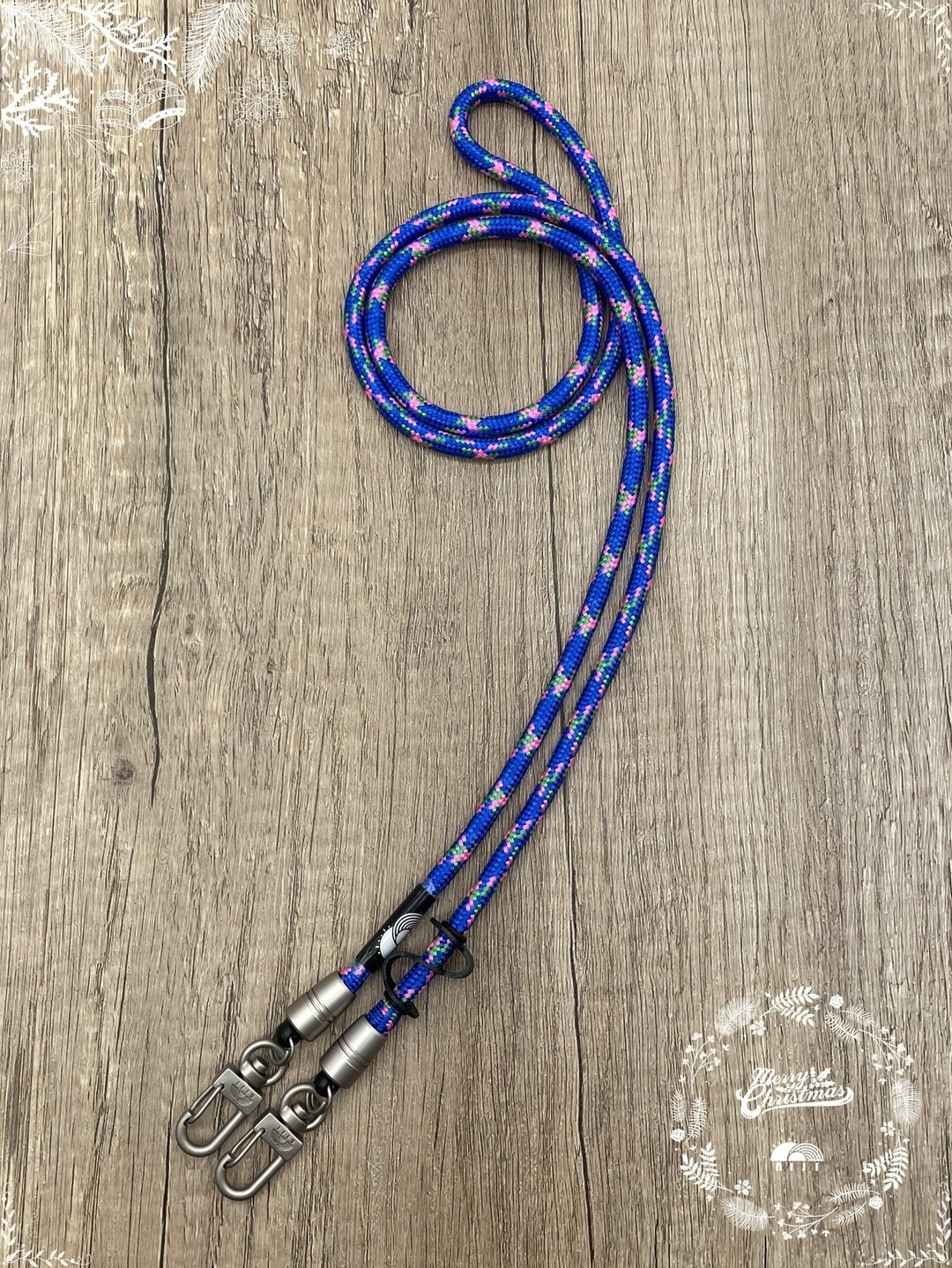 Christmas special niji 6mm Blue color - 挂绳/吊绳 - 其他材质 蓝色
