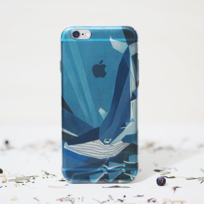 原・野手机壳 - 蓝鲸 - 手机壳/手机套 - 塑料 蓝色