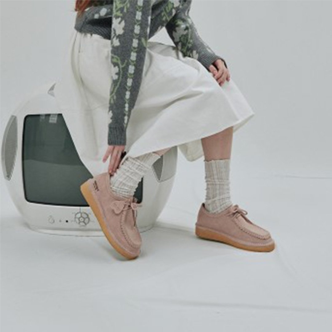 PRE-ORDER 韓國 MACMOC Kanga 牛皮鞋 LIGHT PINK - 其他女款皮鞋 - 其他材质 