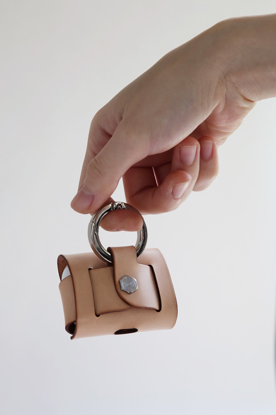 Kangaroo_ AirPods 3.4 AirPods Pro 原色植鞣皮革耳机包 完成品 - 其他 - 真皮 