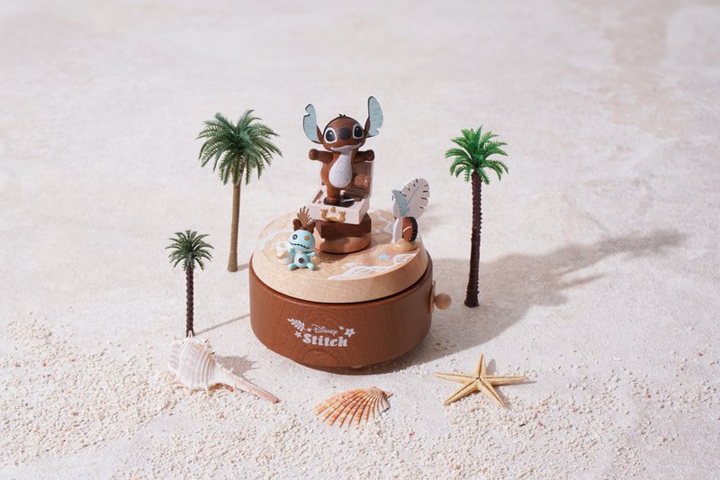 【星际宝贝 史迪奇】双旋转音乐盒 迪士尼Disney - 摆饰 - 木头 