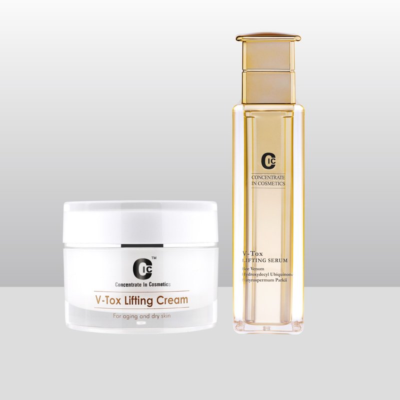 V-TOX肌因动能豪华精装组 l 紧致冻龄、顶级蜂毒胜肽 - 旅行套装 - 浓缩/萃取物 