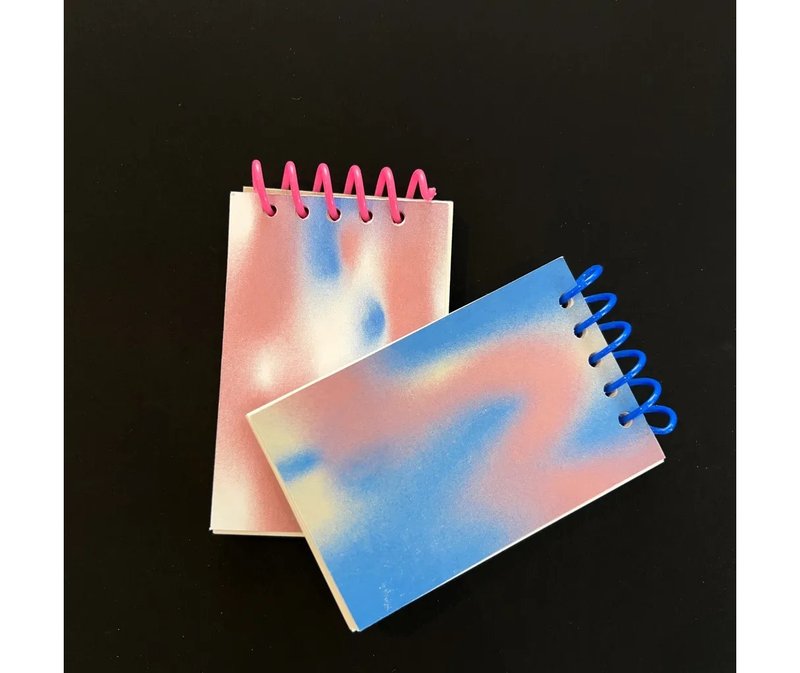 Risograph Museum - 渐层小本本 - Gradient Color Notebook - 笔记本/手帐 - 纸 多色