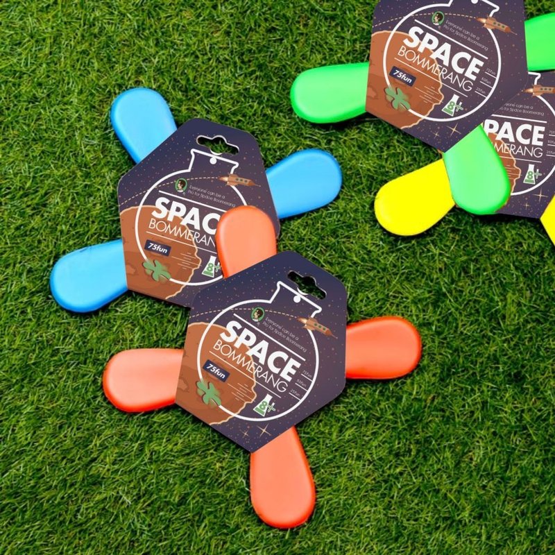 四叶回旋镖/回力镖 (颜色随机) - 桌游/玩具 - 其他材质 